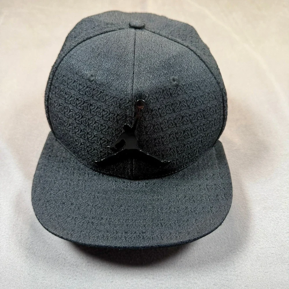 Jordan Jumpman Youth Hat Black‎ Elephant Print Snapback Athletic Cap
